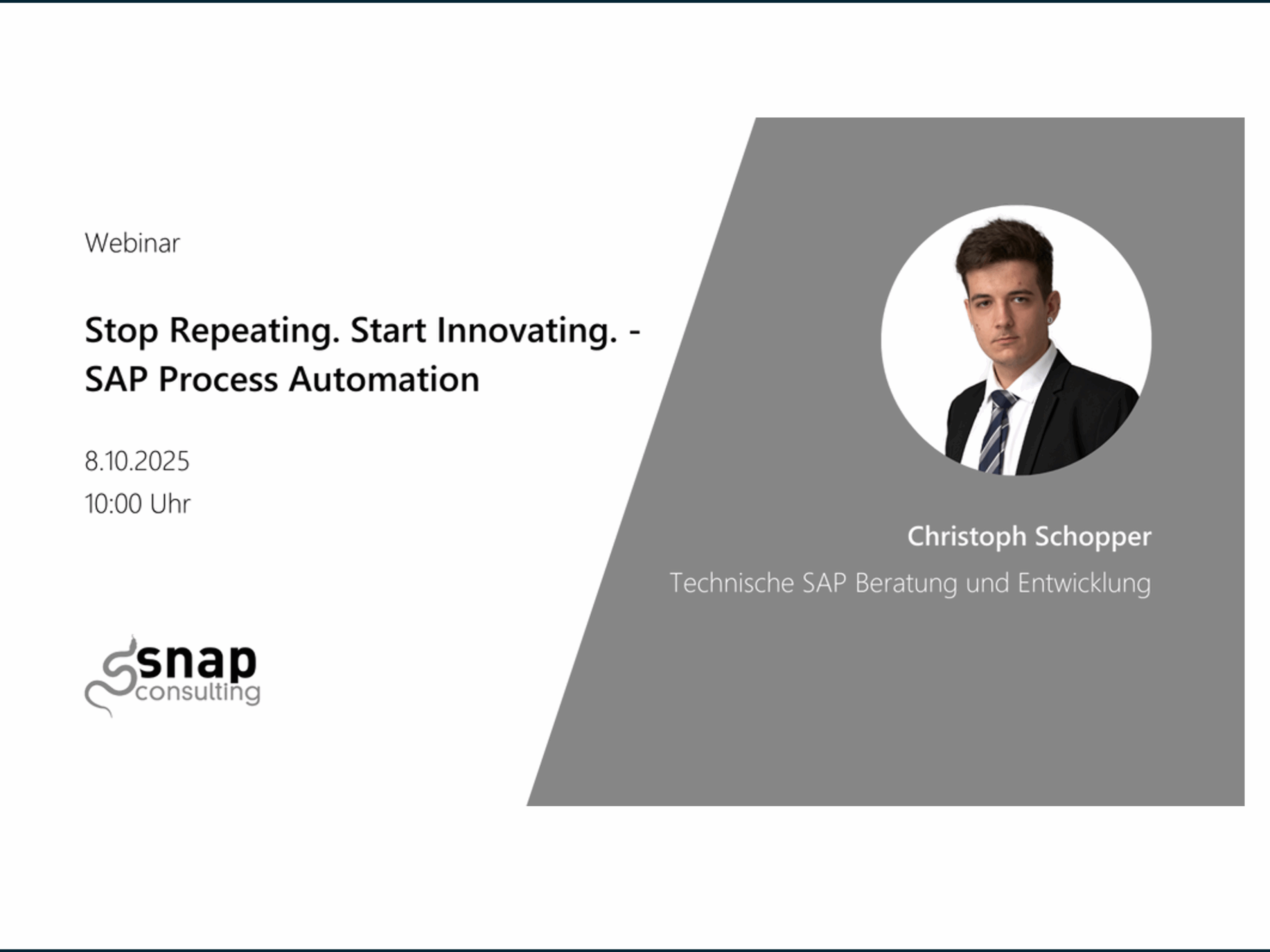 Webinar Stop Repeating. Start Innovating. SAP Process Automation 4zu3 scaled - Digitale Signatur